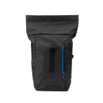 Rolltop-Reiserucksack aus wasserdichtem recyceltem Polyester 14” farbe köngisblau siebte Ansicht