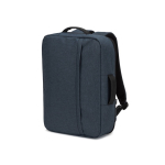 Kompakter Rucksack aus recyceltem Polyester mit Trolleygriff 15,6” farbe blau