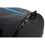 Sporttasche aus recyceltem Polyester 600D mit seitlichem Schuhfach farbe köngisblau Ansicht der Schachtel