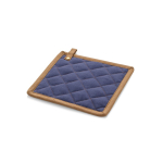 Pfannengriff aus Baumwoll-Canvas mit Aufhängehaken 275 g/m² farbe blau