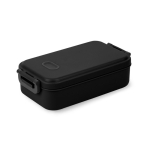 Lunchbox aus spülmaschinenfestem Kunststoff mit robuster Deckel 900 ml farbe schwarz
