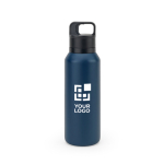 Thermoflasche aus recyceltem Stahl mit Vakuumisolierung 590 ml Ansicht mit Druckbereich