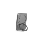 Magnet-Powerbank 5000 mAh aus recyceltem ABS, 15 W farbe dunkelgrau siebte Ansicht