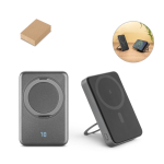 Ökologische externe Magnet-Powerbank mit Ringhalter 10000 mAh Ansicht in vielen Farben
