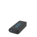 Öko-Powerbank 20000 mAh mit Schnellladung & LED Ansicht mit Druckbereich