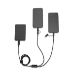 6-in-1-USB-Kabel Alu & rPET, ultraschnell, vielseitig farbe schwarz vierte Ansicht