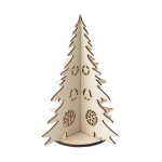Klappbarer FSC™-Holz-Weihnachtsbaum zum Ausmalen farbe natürliche farbe neunte Ansicht