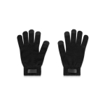 Handschuhe aus recyceltem Polyester rPET mit Touchscreen-Spitzen farbe schwarz zweite Ansicht
