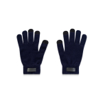 Handschuhe aus recyceltem Polyester rPET mit Touchscreen-Spitzen farbe marineblau zweite Ansicht