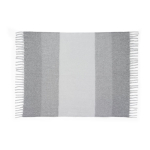 Decke aus recyceltem Polyester mit weicher Mohair-Haptik 300 g/m² farbe grau dritte Ansicht