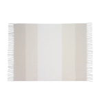 Decke aus recyceltem Polyester mit weicher Mohair-Haptik 300 g/m² farbe beige zweite Ansicht