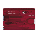 Victorinox SwissCard Classic Multifunktionskarte mit Tools farbe rot erste Ansicht
