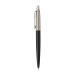 Parker Jotter Core Kugelschreiber aus Edelstahl mit blauer Tinte farbe schwarz zweite Ansicht