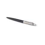 Parker Jotter Core Kugelschreiber aus Edelstahl mit blauer Tinte farbe schwarz dritte Ansicht