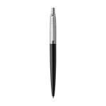 Parker Jotter Core Kugelschreiber aus Edelstahl mit blauer Tinte farbe schwarz vierte Ansicht