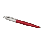 Parker Jotter Core Kugelschreiber aus Edelstahl mit blauer Tinte farbe rot zweite Ansicht