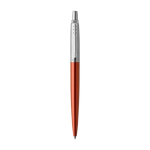 Parker Jotter Core Kugelschreiber aus Edelstahl mit blauer Tinte farbe orange erste Ansicht