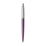Parker Jotter Core Kugelschreiber aus Edelstahl mit blauer Tinte farbe violett erste Ansicht