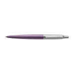Parker Jotter Core Kugelschreiber aus Edelstahl mit blauer Tinte farbe violett zweite Ansicht