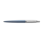 Parker Jotter Core Kugelschreiber aus Edelstahl mit blauer Tinte farbe hellblau zweite Ansicht