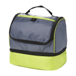 Kühltasche aus Polyester mit Kühlfach im unteren Bereich farbe hellgrün fünfte Ansicht