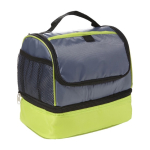 Kühltasche aus Polyester mit Kühlfach im unteren Bereich farbe hellgrün sechste Ansicht
