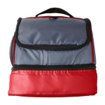 Polyester-Kühltasche mit Kühlfach unten erste Ansicht