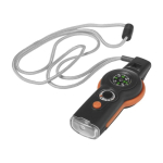 Komplettes Survival-Set mit 6 verschiedenen Funktionen farbe orange