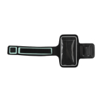 Sportarmband fürs Handy, reflektierend mit Klettverschluss farbe schwarz dritte Ansicht