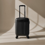 ABS-Trolley, kabinentauglich, mit Zahlenschloss, 40 L farbe schwarz sechste Ansicht