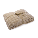 Große Polyesterdecke mit weicher Haptik zum Personalisieren farbe beige erste Ansicht