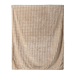 Große Polyesterdecke mit weicher Haptik zum Personalisieren farbe beige vierte Ansicht