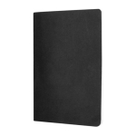Notizbücher mit cremefarbenen Seiten, kariertem FSC-Papier, A5 farbe schwarz zweite Ansicht