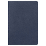 Notizbücher mit cremefarbenen Seiten, kariertem FSC-Papier, A5 farbe blau erste Ansicht