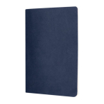 Notizbücher mit cremefarbenen Seiten, kariertem FSC-Papier, A5 farbe blau zweite Ansicht