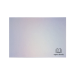 Selbstaufrichtende Geschenkbox aus Karton mit Magnetverschluss farbe silber dritte Ansicht