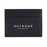 Schwarzes Kartenetui aus Leder in eleganter Geschenkbox farbe schwarz fünfte Ansicht