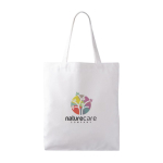 Polyestertasche mit weicher Haptik, speziell für Sublimation, 280 g/m² farbe weiß Detailbild 2