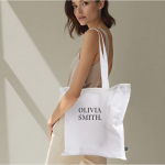 Fairtrade-Baumwolltasche mit langen Henkeln, 6 kg Traglast, 140 g/m² farbe weiß Detailbild 4