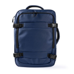 Polyester-Laptoprucksack für Reisen, 16'' farbe blau erste Ansicht