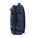 Polyester-Laptoprucksack für Reisen, 16'' farbe blau dritte Ansicht
