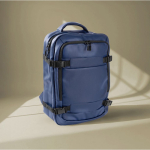 Polyester-Laptoprucksack für Reisen, 16'' farbe blau vierte Ansicht