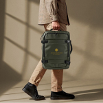 Polyester-Laptoprucksack für Reisen, 16'' farbe grün sechste Ansicht