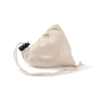 Faltbare Tasche aus Fairtrade-Baumwolle zum Personalisieren, 120 g/m² farbe natürliche farbe vierte Ansicht