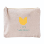 Rechteckige Kulturtasche aus Bio-Baumwolle mit GOTS-Zertifizierung farbe natürliche farbe vierte Ansicht