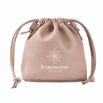 Kulturtasche aus PU mit Kordelzug, auch tragbar als Tasche farbe camel vierte Ansicht