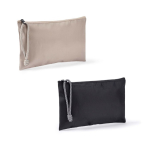 Nylon-Kulturtasche mit zweifarbigem Kordelzug am Zipper, 240 g/m² farbe beige dritte Ansicht