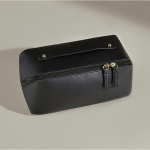 Reisekulturtasche aus PU mit weichem Finish, 400 g/m² farbe schwarz fünfte Ansicht