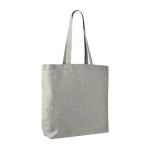 Baumwoll-Polyester-Tote-Bag mit langen Henkeln, 220 g/m² farbe grau zweite Ansicht