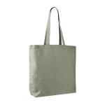 Baumwoll-Polyester-Tote-Bag mit langen Henkeln, 220 g/m² farbe dunkelgrün zweite Ansicht